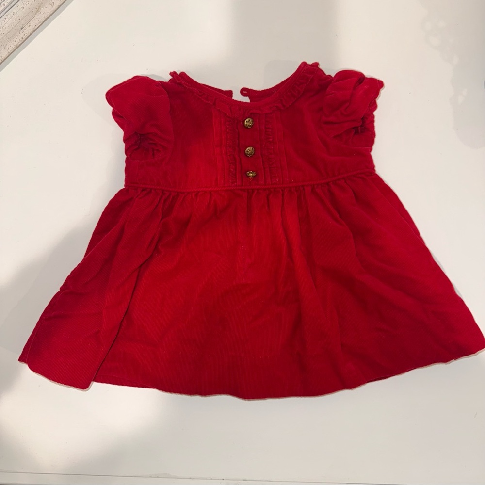 Charming Red Kids Dress